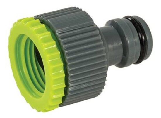 Threaded Tap Connector 1/2" x 3/4" To Suit 1/2" Water Hose