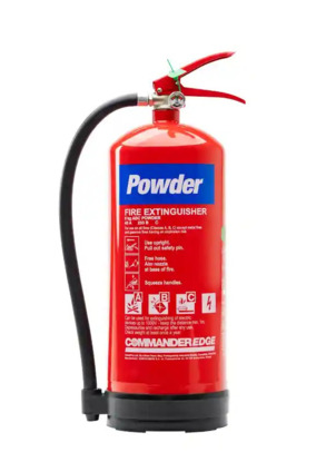 CommanderEDGE Dry Powder Fire Extinguisher