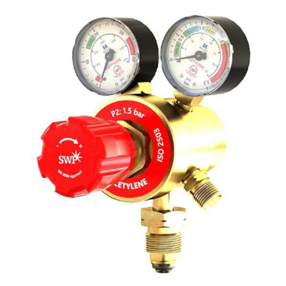 SWP Multi Stage Two Gauge Acetylene Regulator