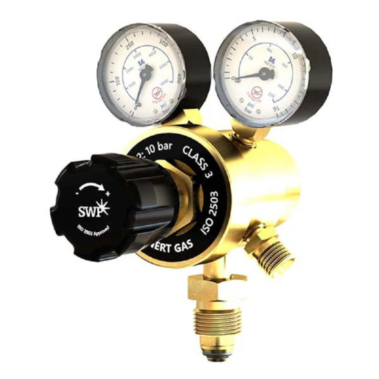 SWP Multi Stage Two Gauge Inert Gas Regulator
