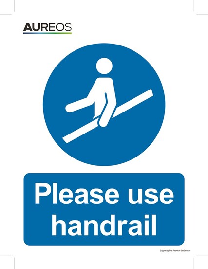 Picture of Please Use Handrail 150mm X 200mm