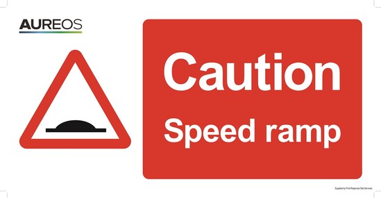Picture of Caution Speed ramp 600mm X 300mm