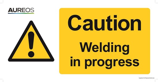 Picture of Caution - Welding in progress 600mm X 300mm