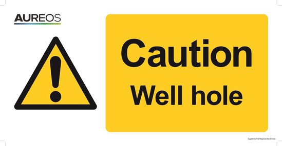 Picture of Caution - Well Hole 600mm X 300mm