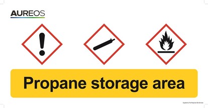 Show details for Propane Storage Area 600mm X 300mm