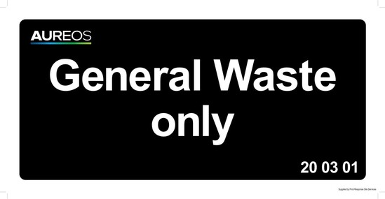 Picture of General Waste only - 600mm X 300mm