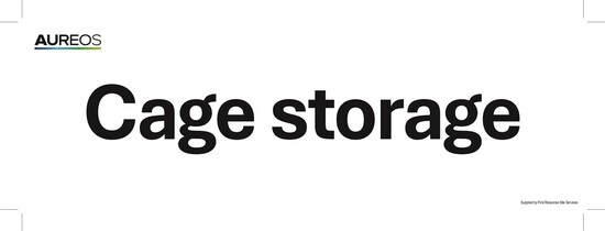 Picture of Cage storage 300mm X 100mm