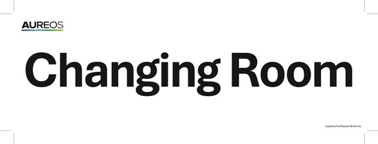 Picture of Changing Room 300mm X 100mm