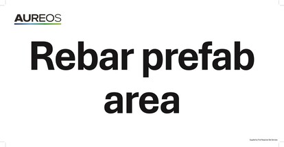 Show details for Rebar prefab area 600mm X 300mm