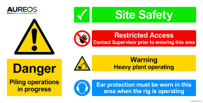 Show details for Site board 5 1800mm x 900mm