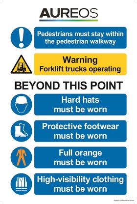 Show details for Site board 8 600mm x 900mm