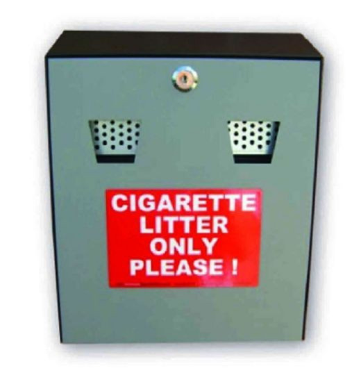  Wall- mounted Cigarette Bin