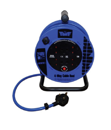 25M Extension Cable Reel - 13A, 240V